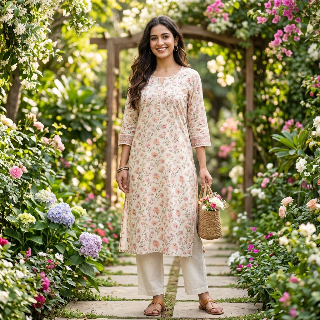 Sandalwood Straight Kurti